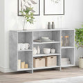 En bois massif, meuble de rangement gris clair style rustique