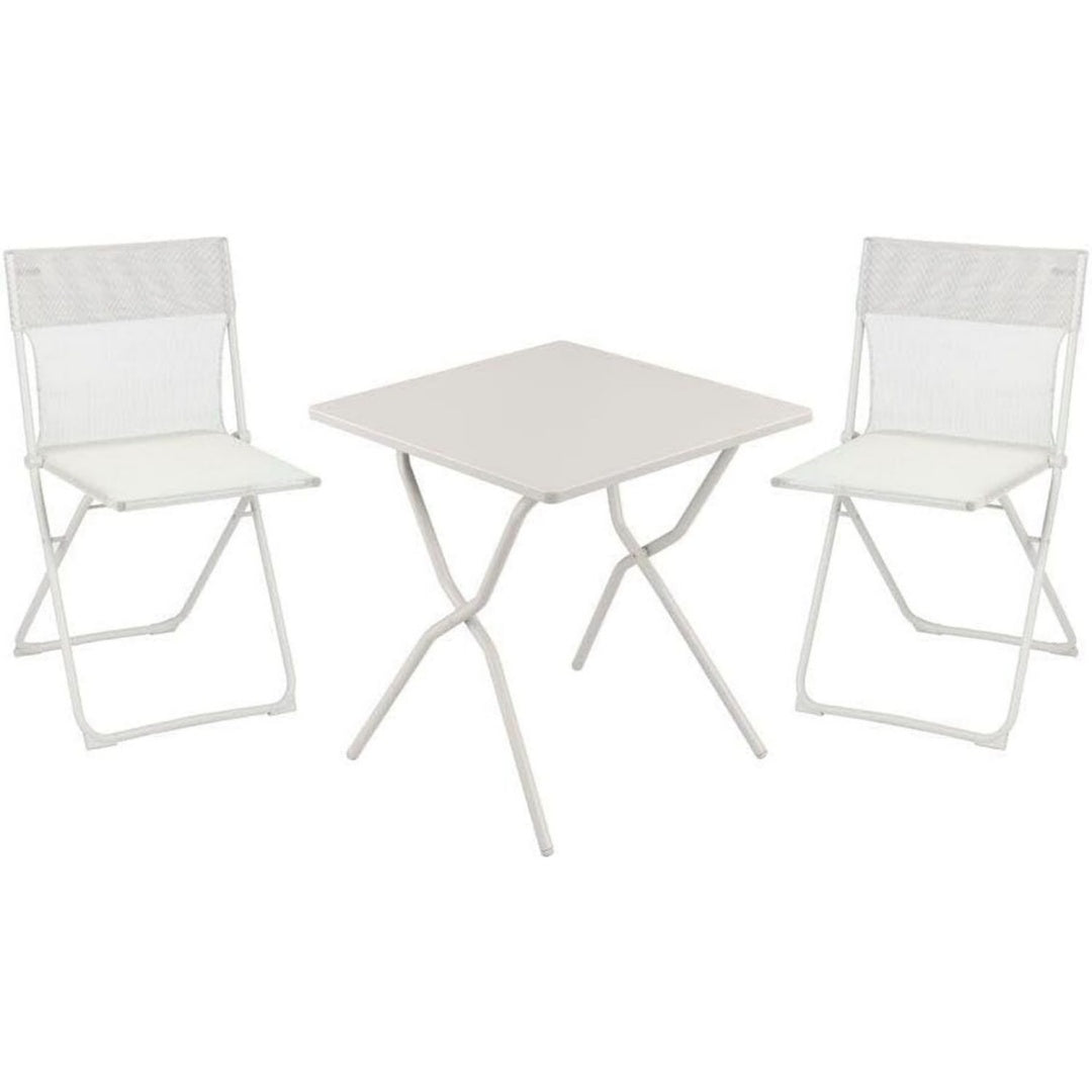 Ensemble salle a manger pratique gris clair