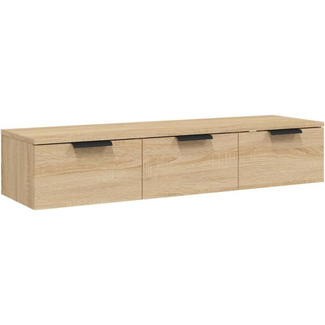 etagere murale de style tendance marron 102 x 30 x 20 cm