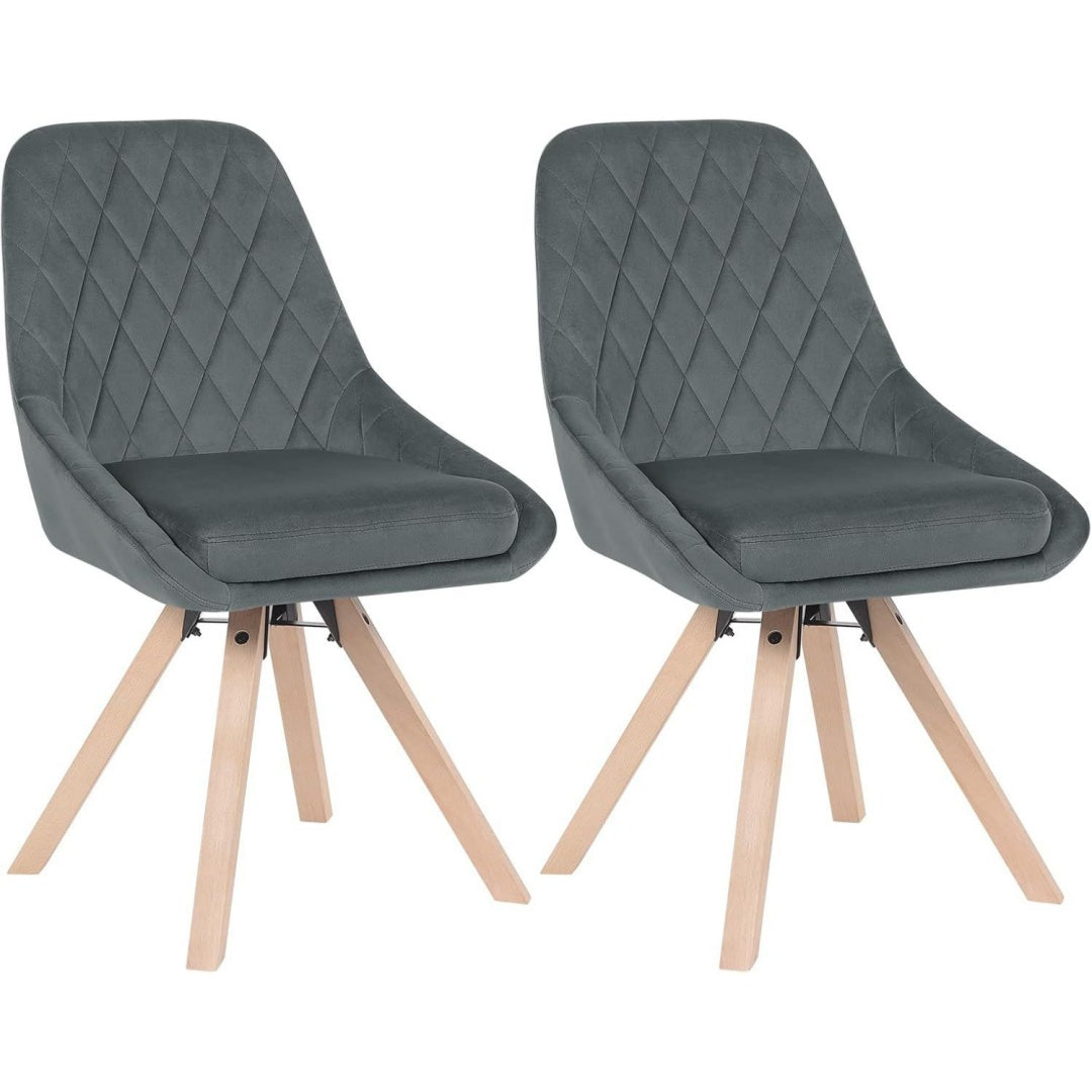 Bleue chaise 41 x 40 x 84 cm style scandinave