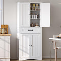 Enfilade design moderne gris clair a 4 portes 1 tiroir en metal