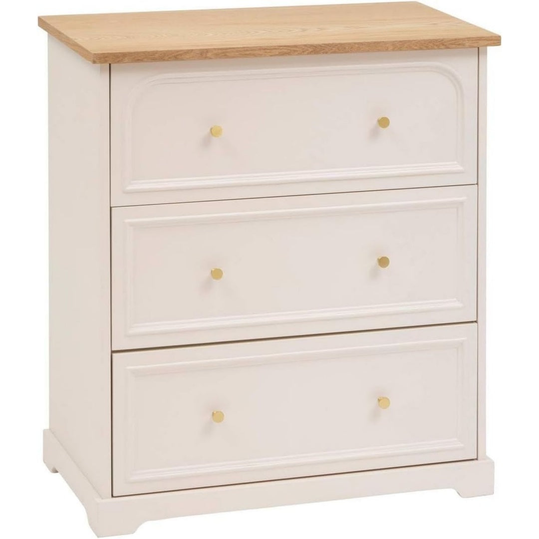 Commode rose bien agence 3 tiroirs