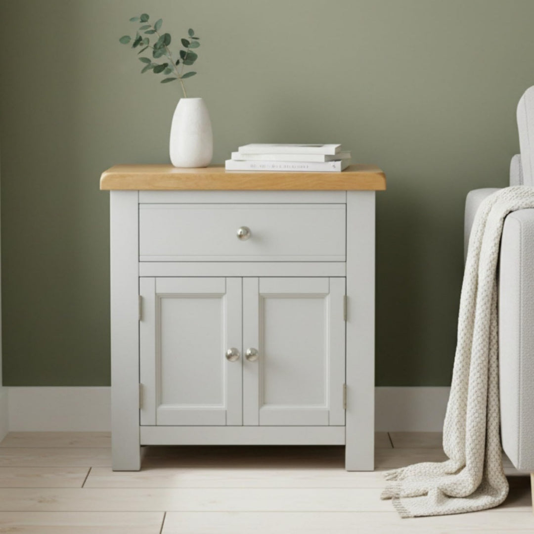 Buffet 60 x 64 cm en bois gris