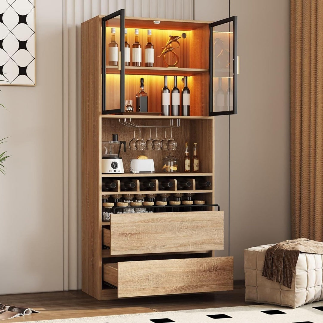 Buffet d'amenagement structure metallique epure