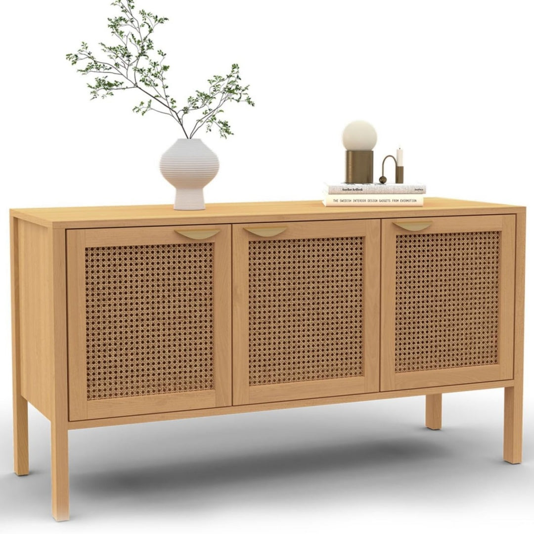 Marron credence 3 portes esprit naturel