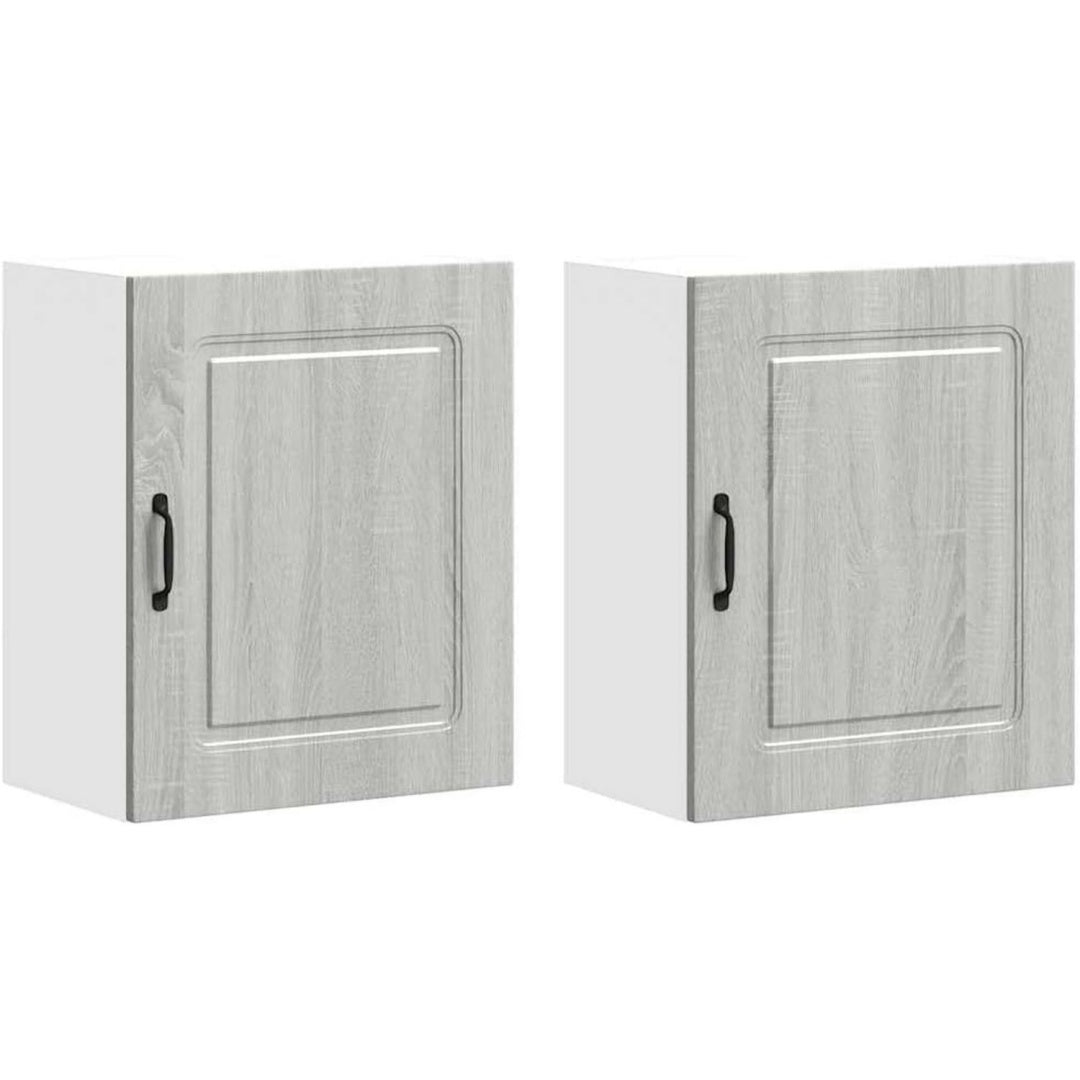 Style Contemporain, armoire colonne gris clair (50 x 31 x 60 cm)