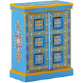 Joli buffet avec des portes vitrees